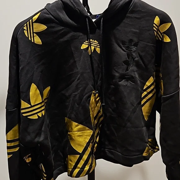 BNWT Adidas Originals Cropped Hoodie Size S - Picture 8 of 8